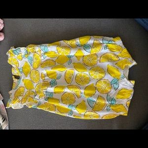 Brand new, tags removed, never worn. Carter’s summer romper. 12M.